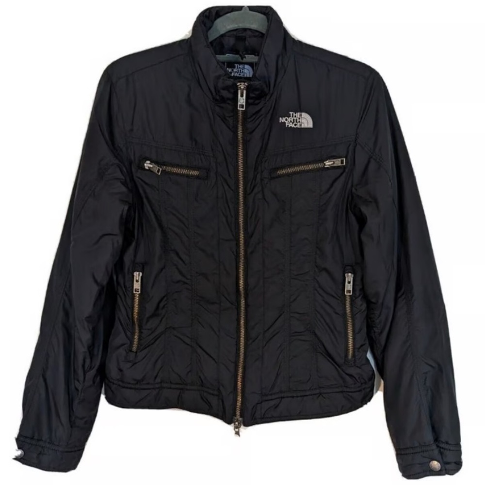 The North Face Women’s Lightweight Quilted Moto Jacket MEDIUM